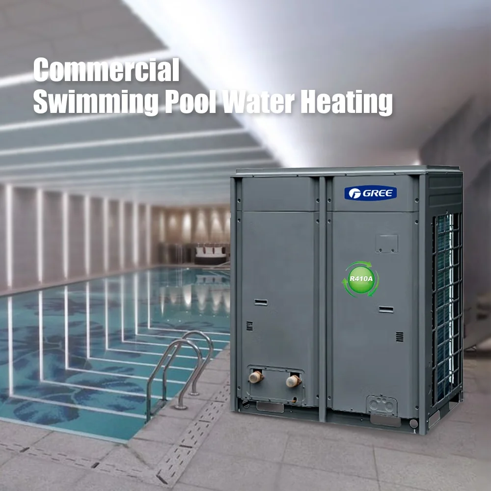 Gree 36 кВт Industrial -26C EVI горячая вода высокотемпературный тепловой насос