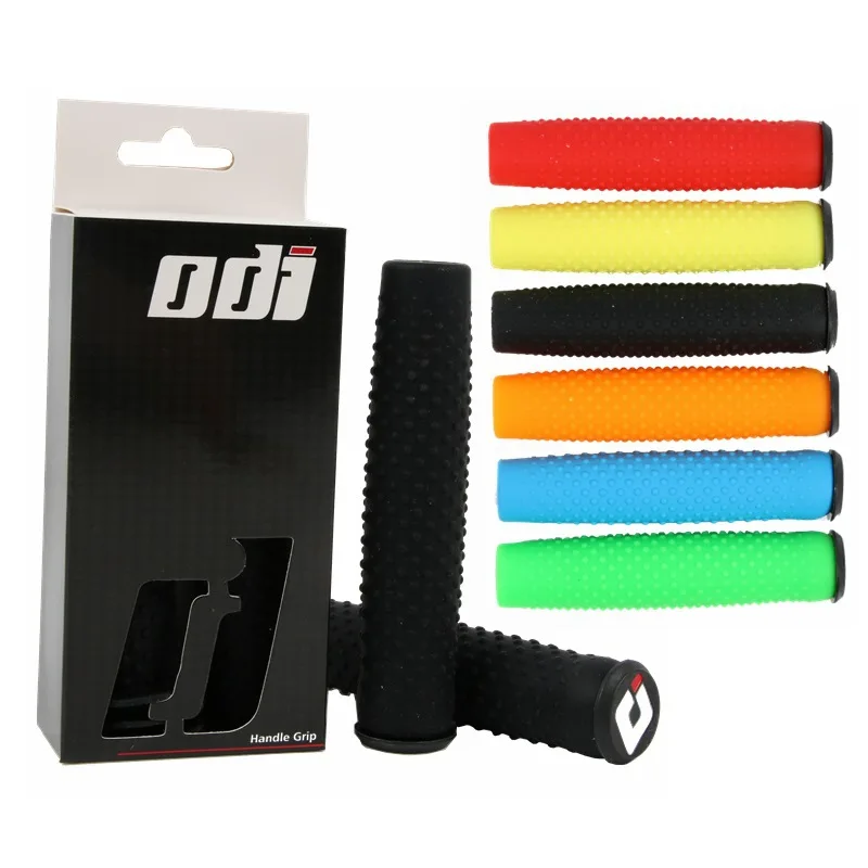 

Mountain bike silicone handlebar pure silicone non-slip ultra-light bicycle grips bicycle parts