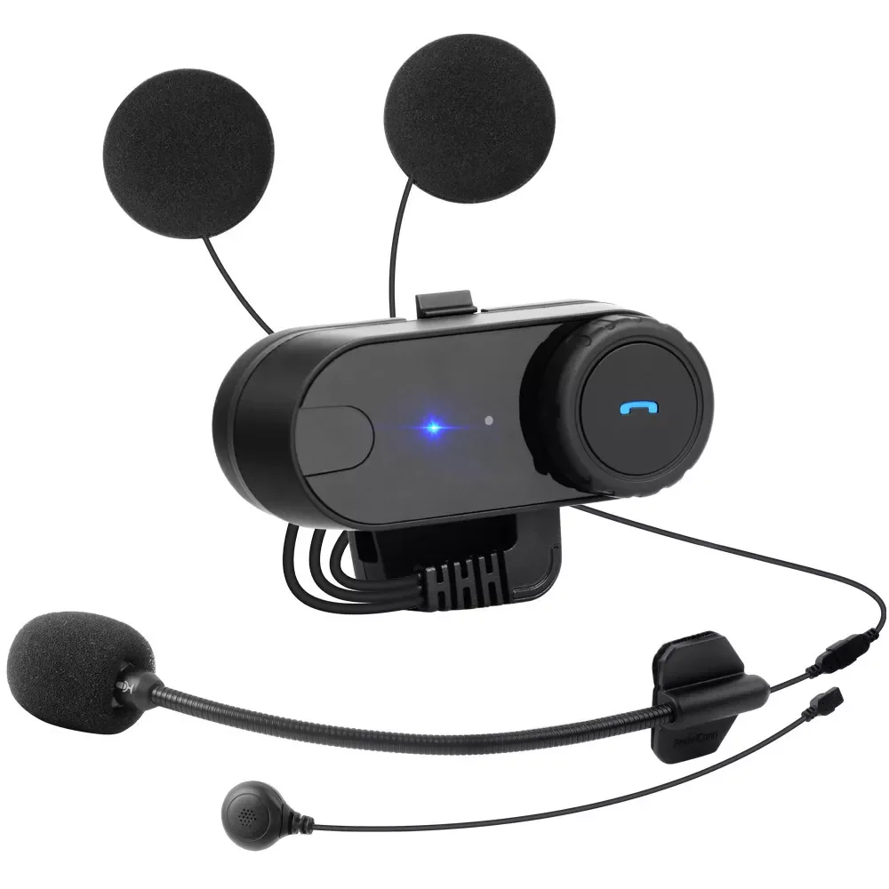 

Freedconn TCOM-VB Motorcycle Bluetooth Wireless Helmet Headset Hands-free Call Intercom Stereo Interphone Waterproof Earphone