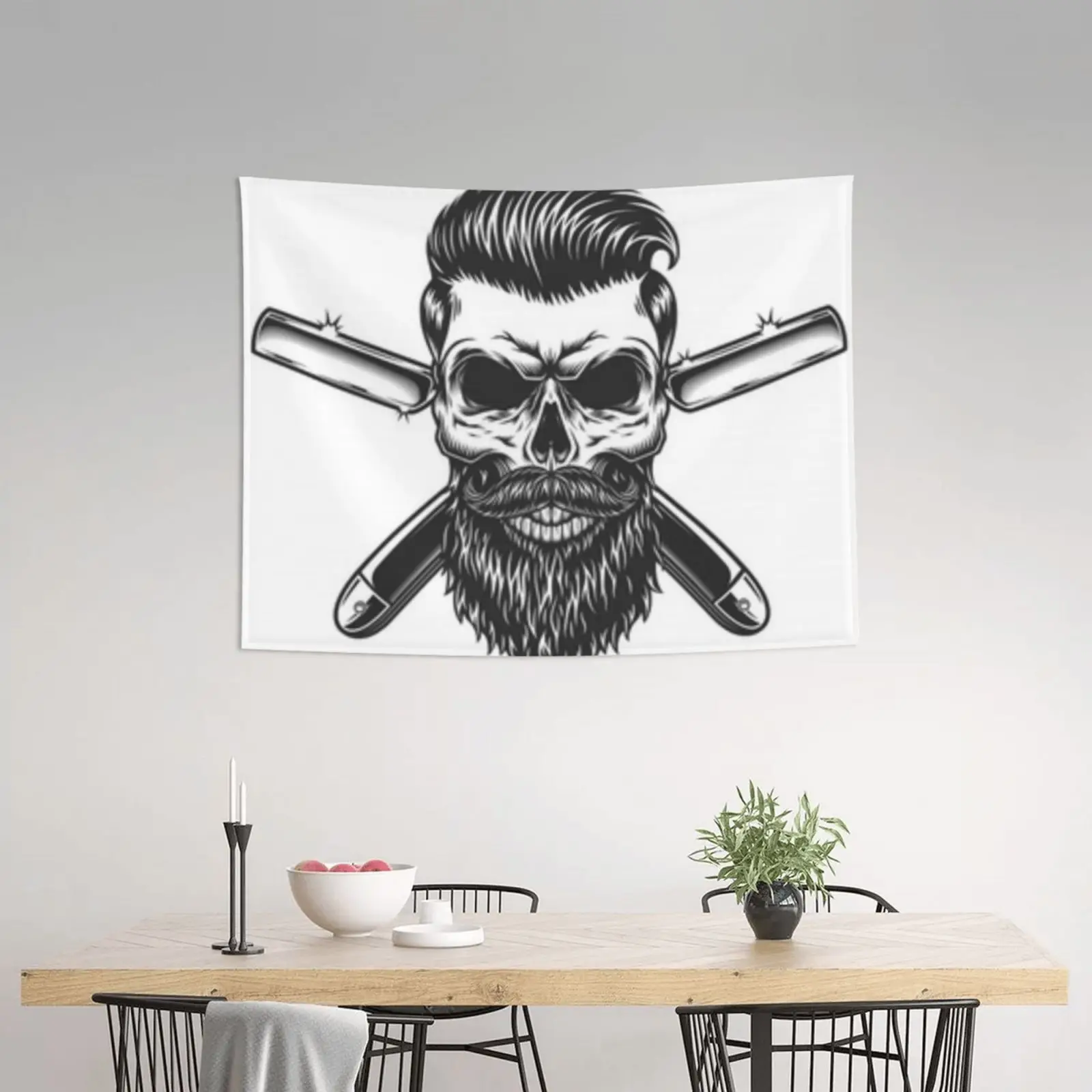 

Skull Tapestry Aesthetic Trippy Tapestry Wall Hanging Room Decor Hippie Wall Tapestry Wall Decorations for Bedroom Aesthetic