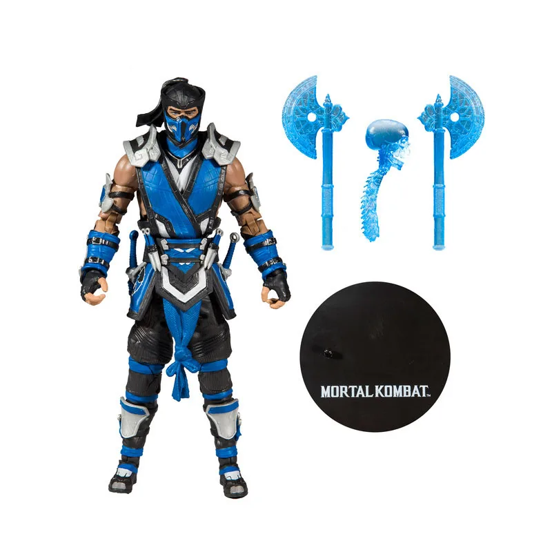 Женская Мерцающая фигурка Kombat-Sub-Zero 7 дюймов коллекционная игрушка