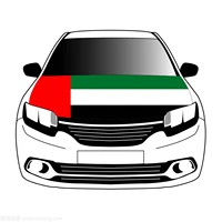 the united arab emirates flags car hood cover flags 3 3x5ft 100polyestercar bonnet banner