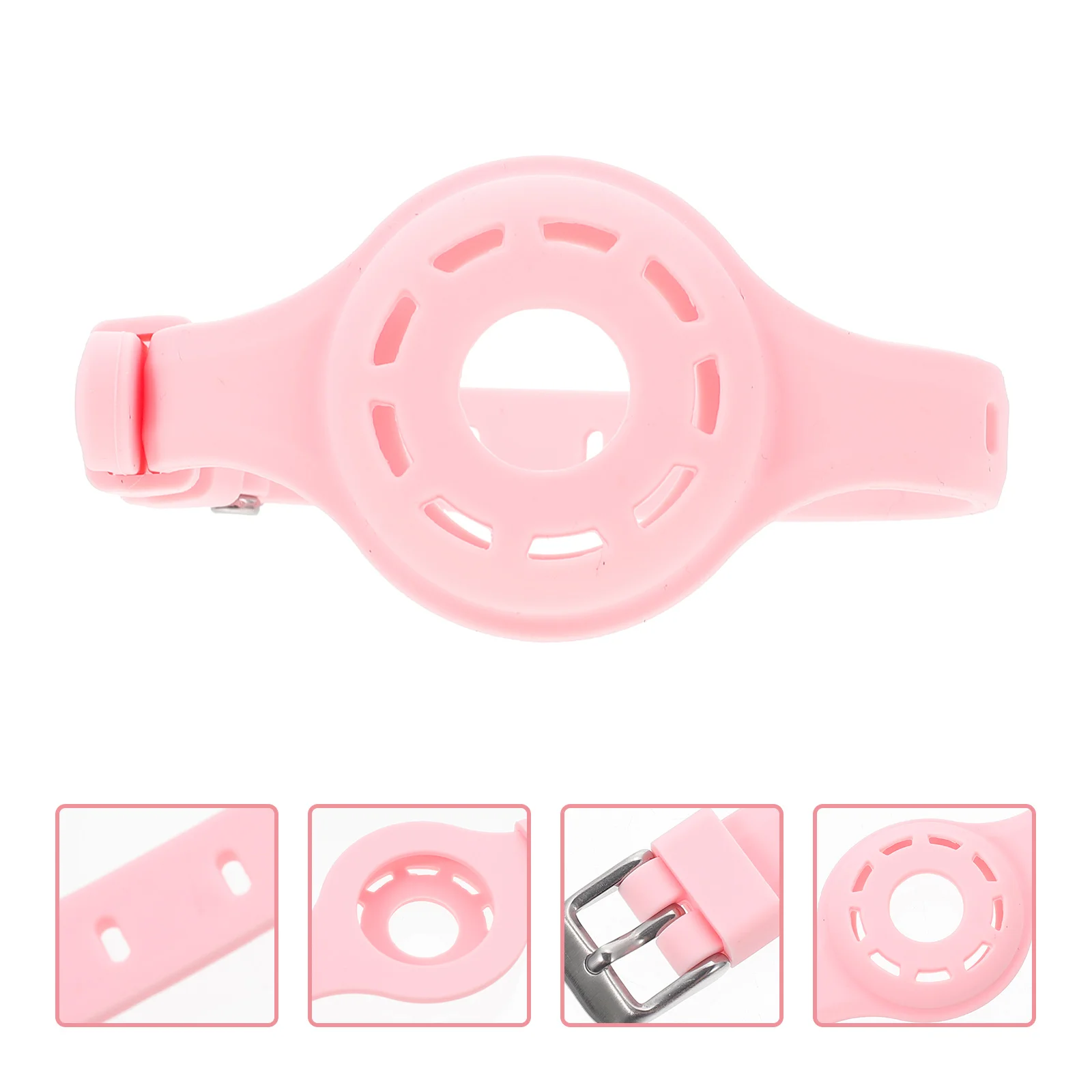 

Pet Locator Collar Protective Case Dog Locator Protector Compatible with Air Tag