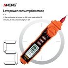 Цифровой мультиметр ANENG A3002 в виде ручки, 4000 отсчетов с бесконтактным тестером напряжения переменногопостоянного тока сопротивления диода непрерывности, инструмент