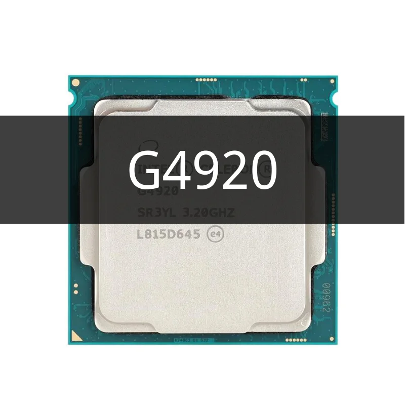 

Процессор G4920 для процессора celeron cpu 3,2 ГГц 14 нм 54 Вт LGA 1151 процессор для настольного компьютера