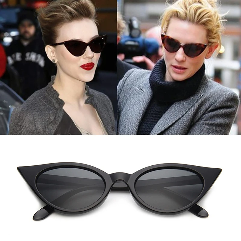 Luxury Brand Designer Women Cat Sunglasses Retro Eye Sun Glasses Superstar Steampunk TF173 Retro Small Big Sexy Butterfly Frame