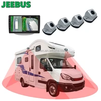 jeebus fhd 3d360 bird view camera monitor mobile control gps navigator android touch monitor for rv camping motorhome