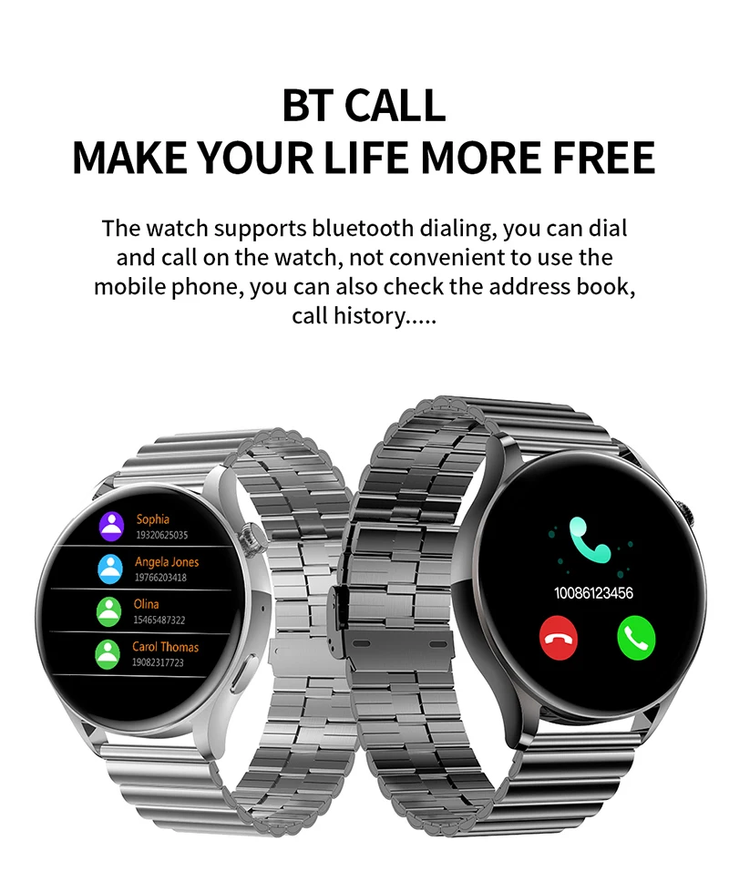 

Smart Bracelet Call 230mah Smartwatch Weather Display St3 For Android Ios Sport Smart Watch Full Touch Screen