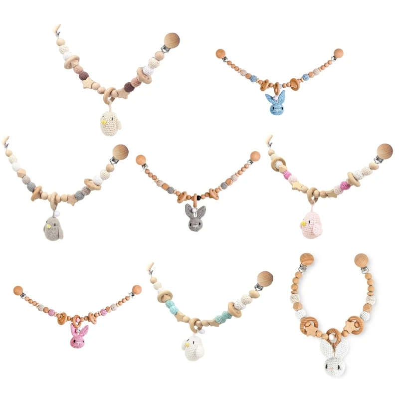 

Деревянная подвеска-прорезыватель для зубов для детей