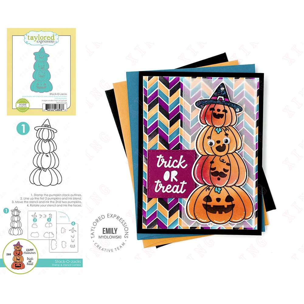 

New Scrapbook Reusable Embossing Stamp Diy Layering Stencil Handmade Craft Blade Punch Decorate Stack-o-jacks Metal Cutting Dies