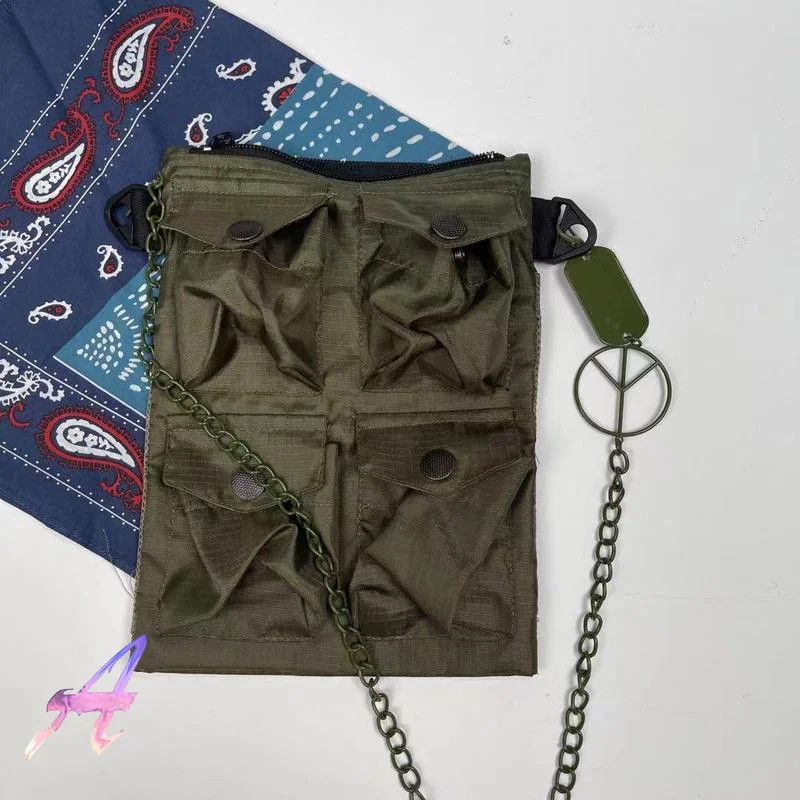 

KAPITAL Japanese Multi-pocket Chain Retro Couple Messenger Kapital Shoulder Bag