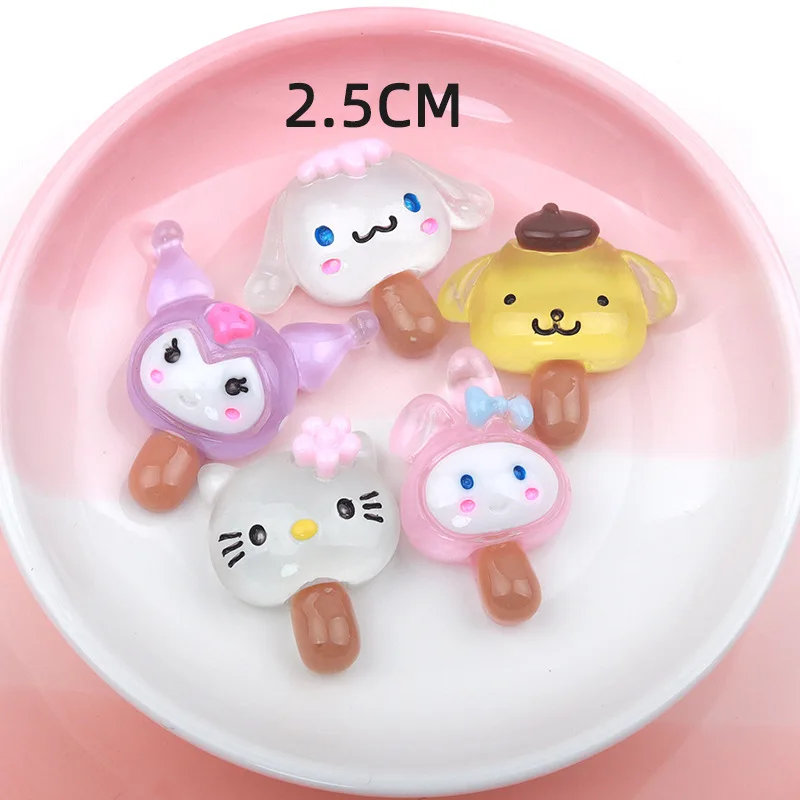 

Hellokitty Sanrio Kawali Kuromi My Melody Cinnamoroll Pompompurin Ice-Cream Diy Cell Phone Case Accessories Cute Gift For Girls