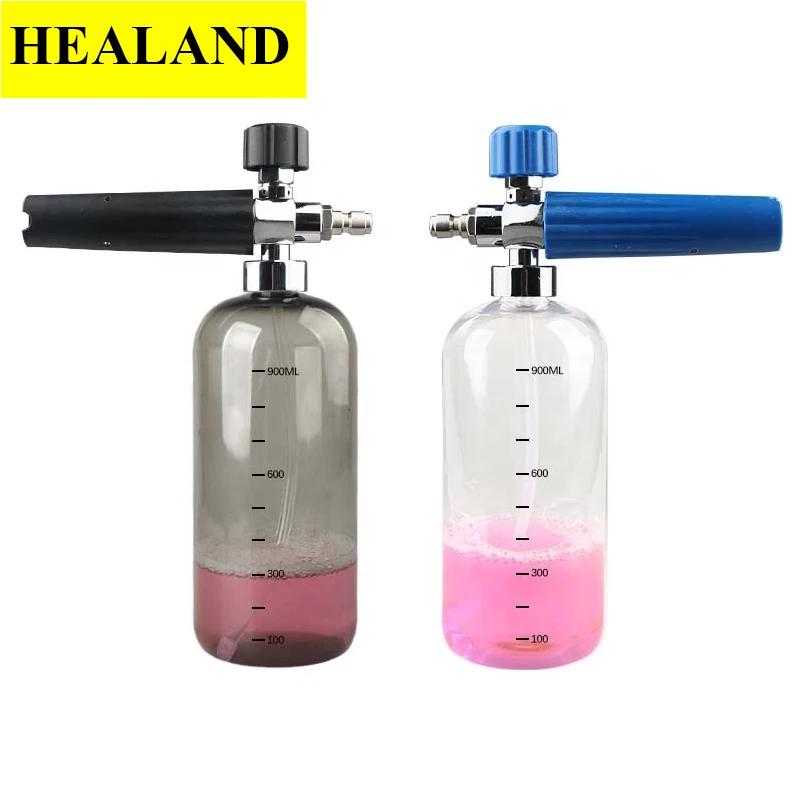 

Healand 5000PSI Snow Foam Lance for High Pressure Washer Water Gun Snow Foam Cannon Nozzle for Car Wash for Karcher Accessories