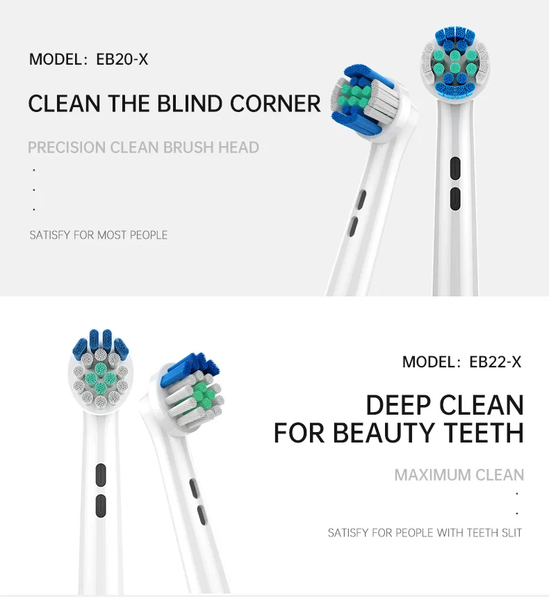 Новинка 2022 головки электрической зубной щетки Oral B Vitality/Triumph/Pro-Health/3D Excel/Professional