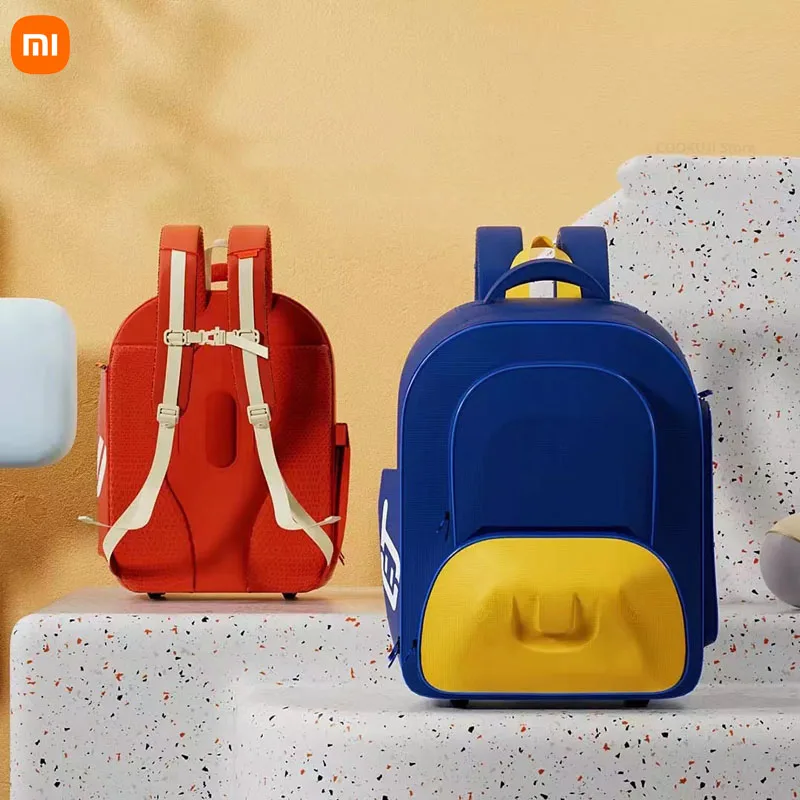 

Вместительный Антибактериальный рюкзак Xiaomi для декомпрессии, детский школьный рюкзак, легкий водонепроницаемый детский рюкзак 40 л