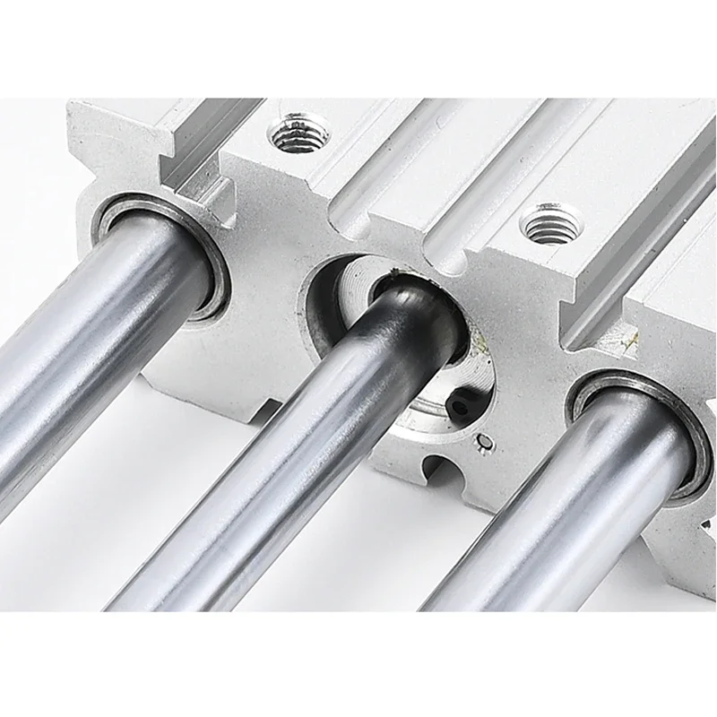 MGPM Тип SMC Пневматический компактный направляющий цилиндр MGPM12 MGPM16 MGPM20 MGPM25 MGPM32 MGPM40