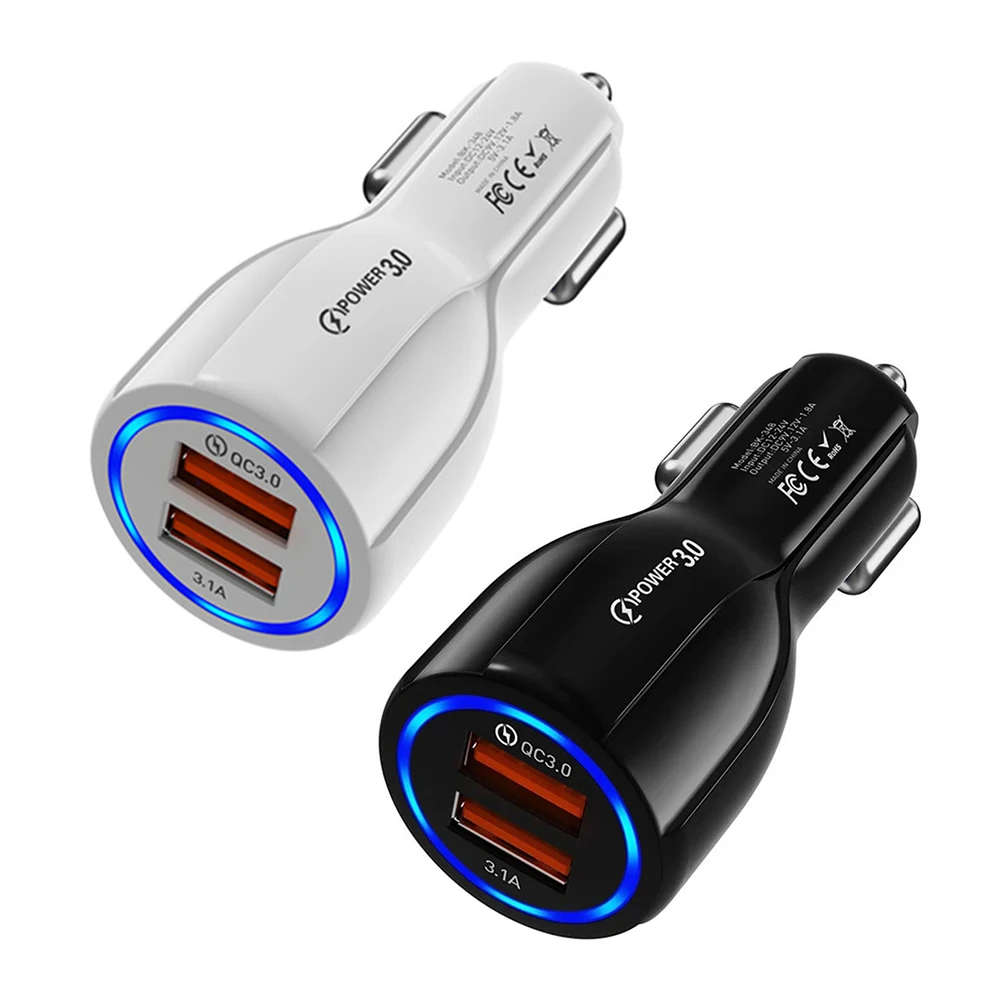 

Автомобильное зарядное устройство с двумя USB-портами