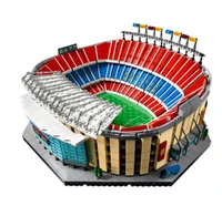 camp nou stadium model fc barcelona football stadium compatible 10284 model building blocks bricks kid toys new year gift
