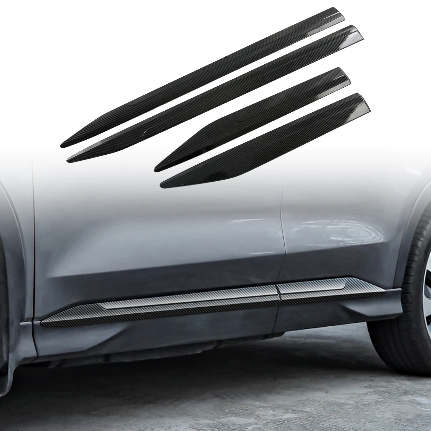 Для BYD Song Plus DM-i EV/Seal U/Sealion 6 2023-2025 Автомобильная накладка на внешнюю боковую дверь 4