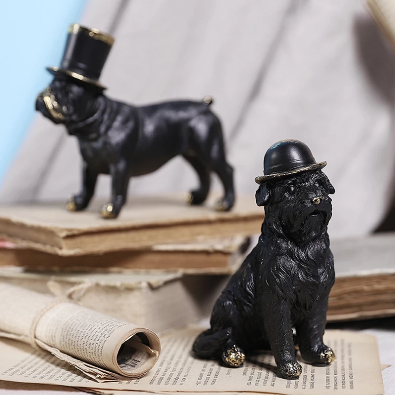 Домашние фигурки для украшения интерьера статуи скульптуры имитация животного