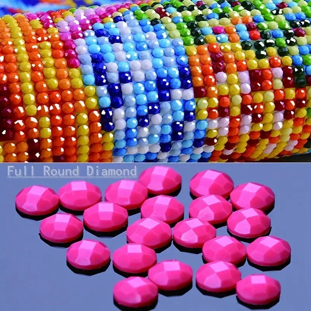 5d Комплект Алмазной Живописи Аниме-фигурка Вышивка Крестиком Полная Круглая