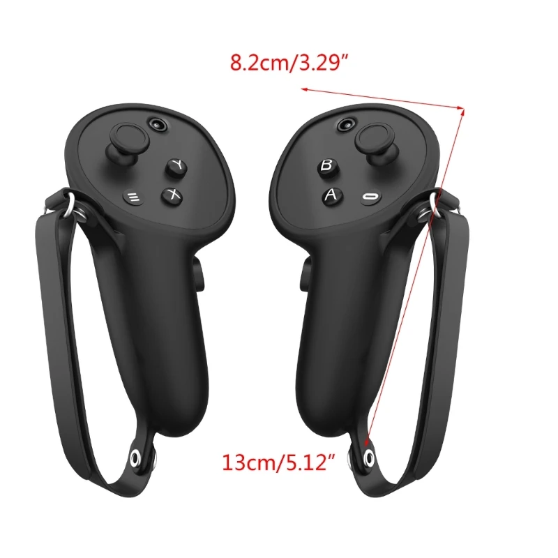 Handle Controller Grip Cover Sleeves Handle Pouch Grip Protective Cover Handle Cases for Quest Pro VR Accessory 87HC images - 6