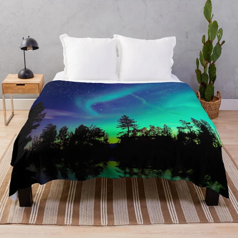 

Northern Lights 4 Throw Blanket Blanket For Baby