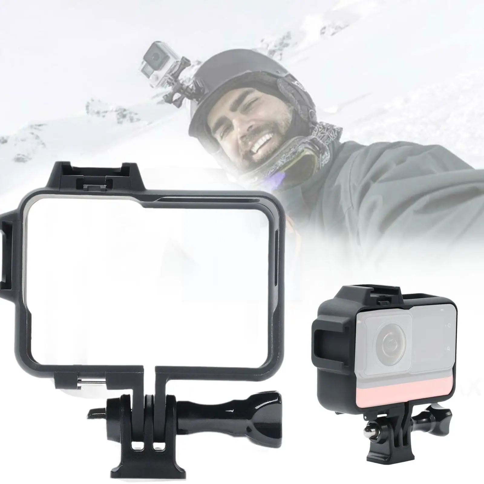 

Boosted Battery Base Case Lens Guards For Insta360 Insta 360 ONE RS /R 360 Mod Accessories Action Camera Protector Case R9D0