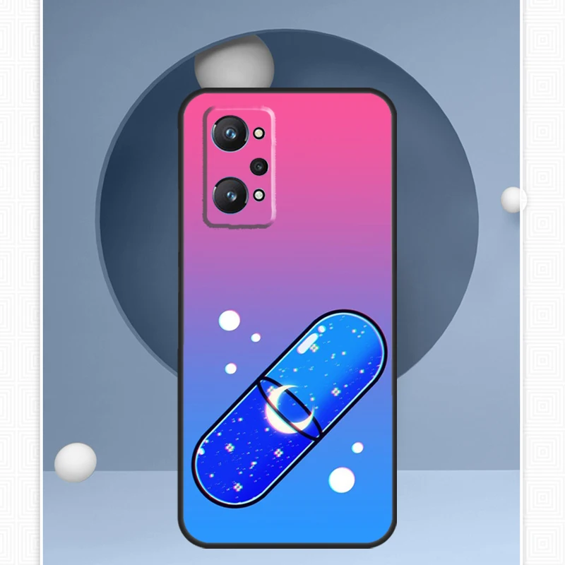 Таблетки для напитков Moon sodawy Realme C55 C33 C30 C21Y 10 Pro Plus GT Neo 5 3 3T чехол OnePlus 11 Nord 2 2T