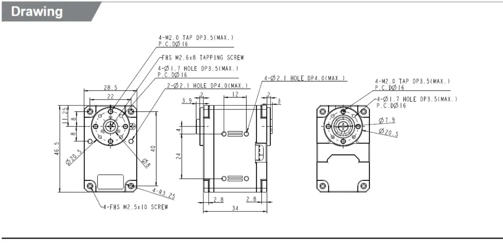 Специальный рулевой двигатель ROBOTIS DYNAMIXEL XL430-W250-T Dynamixel для робота