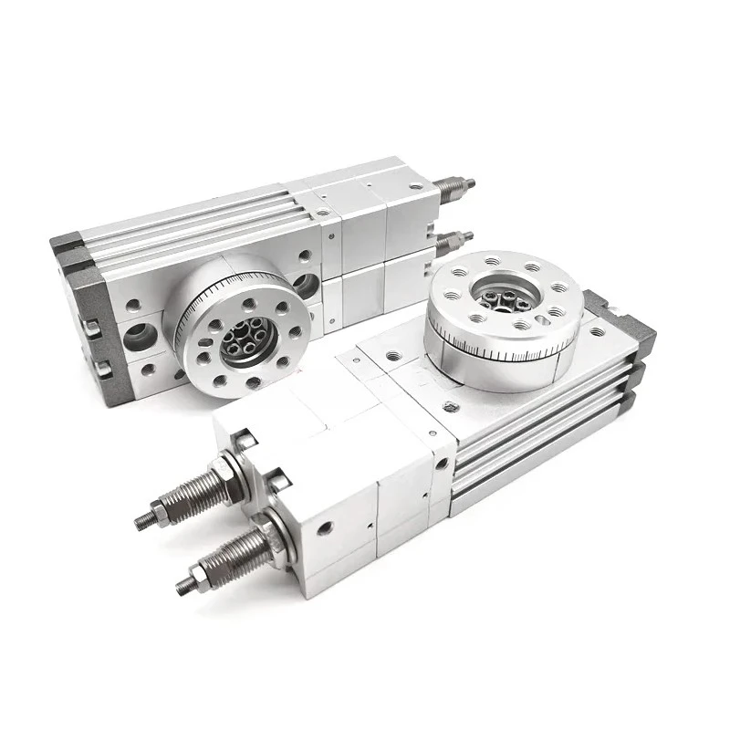 Фото Высокоточный трехпозиционный поворотный цилиндр SMC MSZB/MSZA-10A-20A-30A-50A №5