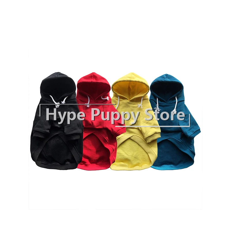 

4 Colors Pet Dog Cotton for Small Dogs Clothing French Bulldog Clothes Hoodies Chihuahua Sweater for Yorkies Pug Costume PC0003