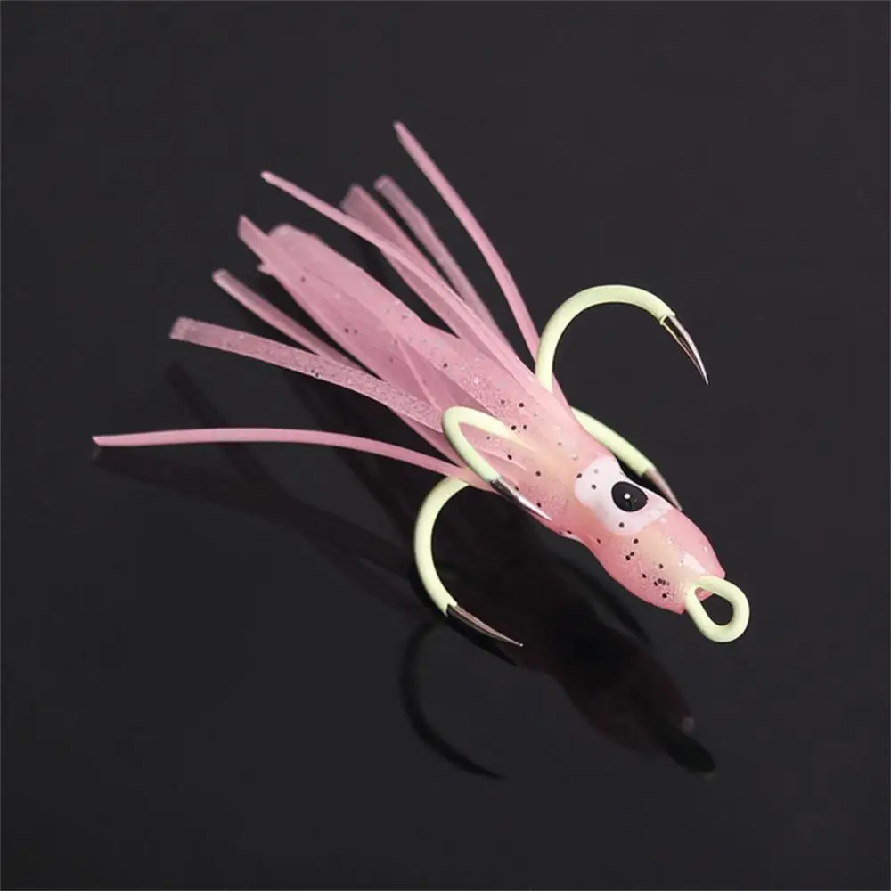 

Flexibly Sharp Hooks Luminous Bionic Fake Octopus Four-claw Sickle Hook Pointed Four Anchor Hook Four Anchor Hook