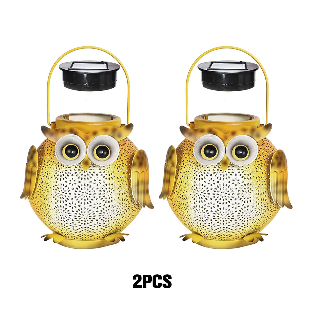 

2pcs set Hanging Solar Lantern Waterproof And Energy Efficient For Outdoor Decor LED Solar Lights