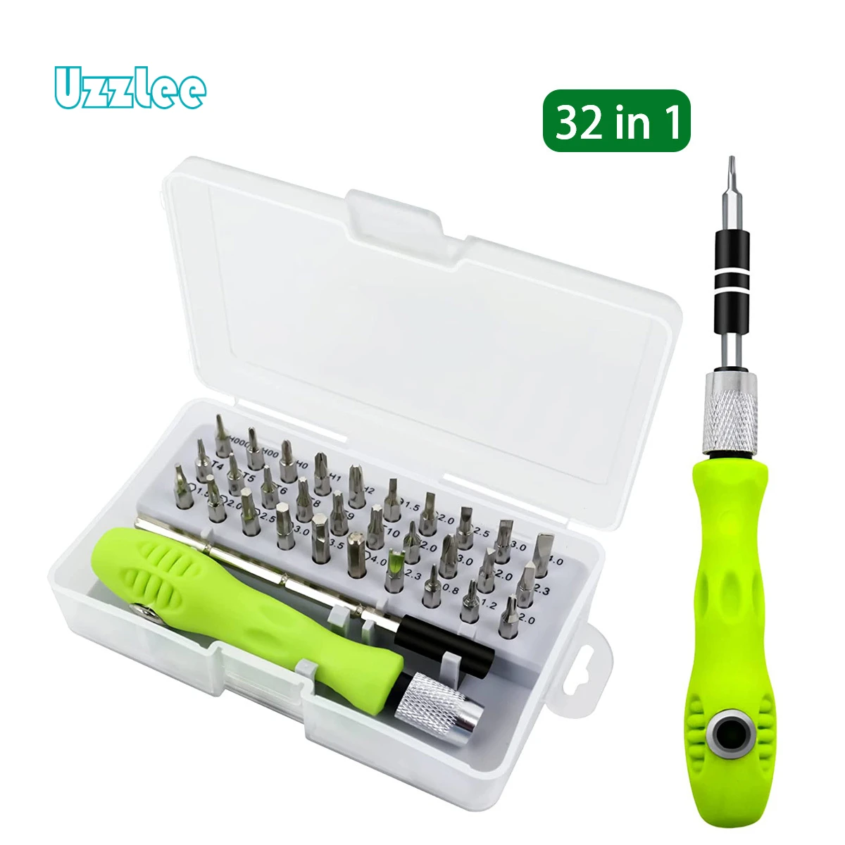 

Screwdriver Set, 32 In 1 Mini Magnetic Screwdrivers Set – Contains 30 Bits Precision Repair Tool Kit, Tiny Screwdriver set