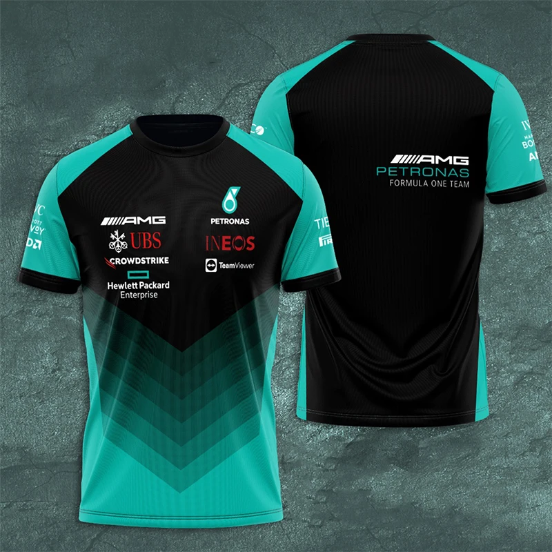 

Men's and Women's Sports T-shirt, 3D Printed Shirt, Casual, Breathable, Formula 1G, Large, Short, 100-6XL, 2023F1streetwear