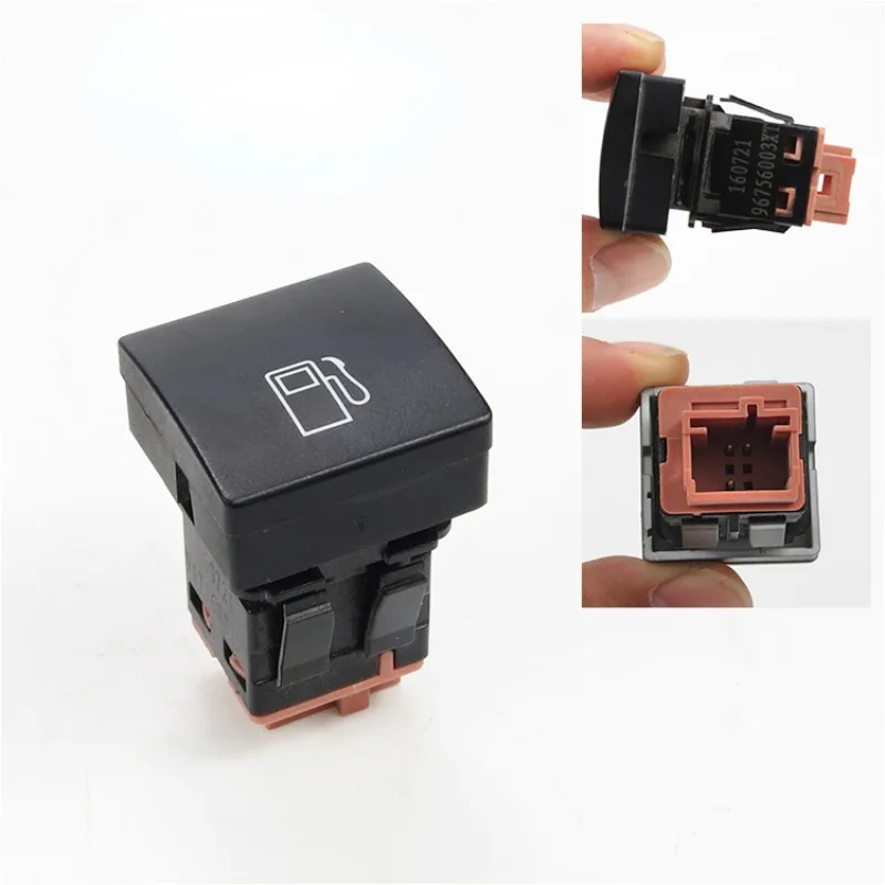 

96755998XT Trunk Lock Release Switch For Peugeot 408 308 508 For Citroen C4L C-Quatre Fuel Tank Lock Center Lock Switch