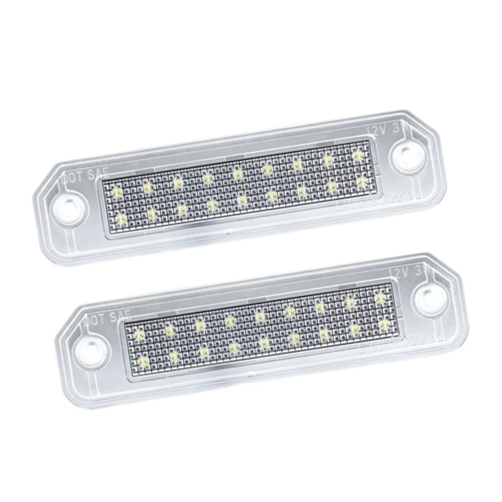 12 В 2 шт. автомобильная флейта Освещение номерного знака для Honda Civic Coupe Sedan 34100S04A01