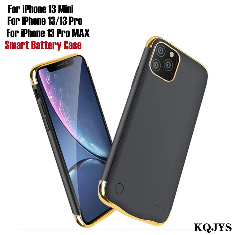 Внешний аккумулятор KQJYS, чехол для зарядки аккумулятора iPhone13 Pro, чехлы для зарядки аккумуляторов для iPhone 13 Pro MAX, чехол для аккумулятора