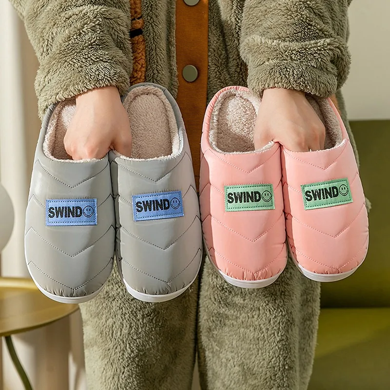 

Тапочки домашние плюшевые унисекс, теплые мягкие шлепанцы для дома, плоская подошва, сланцы для спальни, Осень-зима 2022