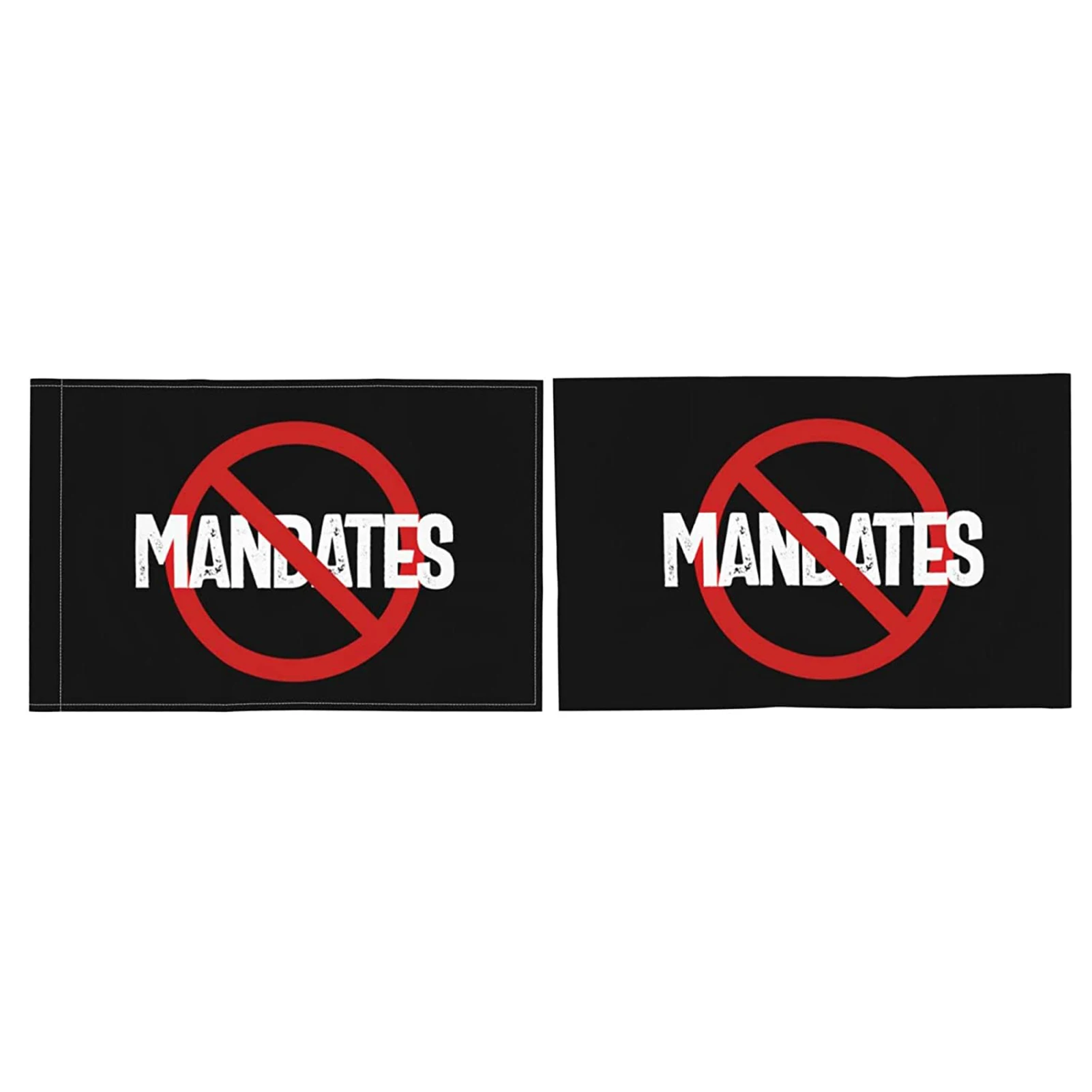 

Mandate Freedom Flag 12x18 Double-sided Flag Waterproof Polyester Material Without Flagpole For Cars Trucks External Decoration