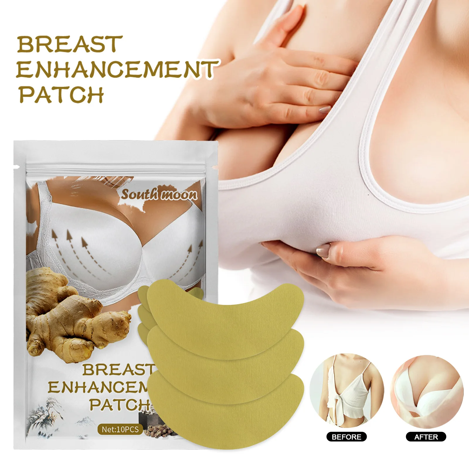 

Ginger breast beautifying paste plump breast care breast beautifying paste breast enlargement breast lifting paste