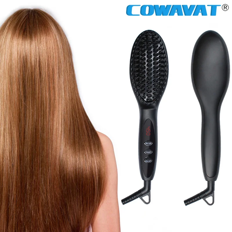 

Выпрямитель для волос, расческа для волос, щетка для выпрямления волос, электрический плоский утюг, новинка, расческа для волос, расчески дл...