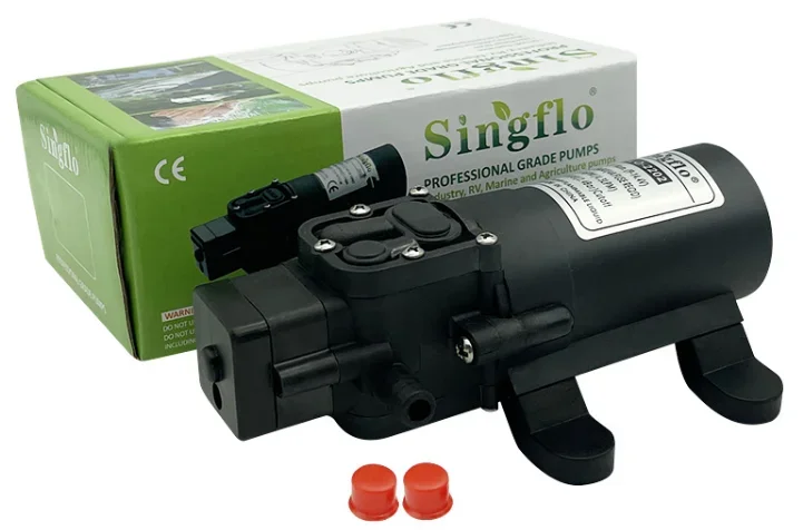 Водяные насосы Singflo mini 12 В FLO-2203 2 6 л/мин 70 фунтов на квадратный дюйм постоянного