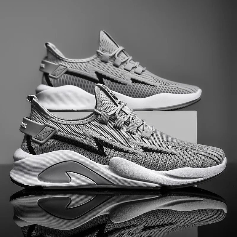 Men Fashion Casual Shoes Breathable Air Mesh Mens Sneakers Lightweight Walking Sneakers Trend Men's Tennis Sports Shoes