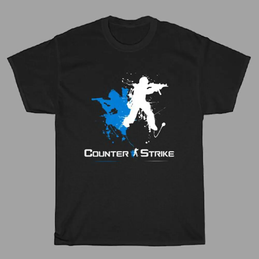 Футболка для видеоигр Counter Strike хлопковые футболки роскошные брендовые винтажные