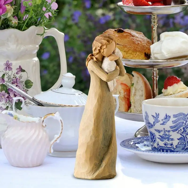 

Easter Decoration 2023 Little Shepherde Girls Figurines Sculpture Miniature Resin Ornaments Girls Statue Home Decor Easter Gifts