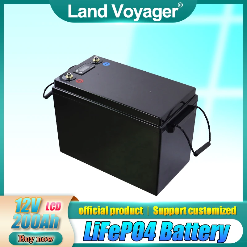 

Литиевый аккумулятор BMS, 12 В, 4000 А · ч, 12,8 циклов для внедорожника, внедорожника, ветра