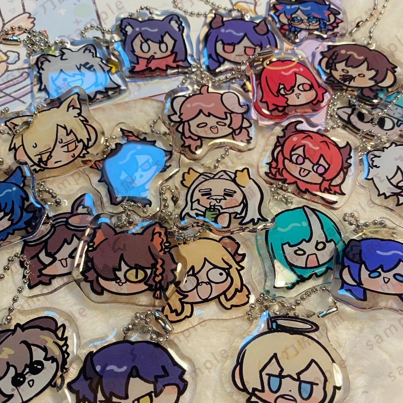 Брелок для ключей в стиле аниме «милые Рыцари»