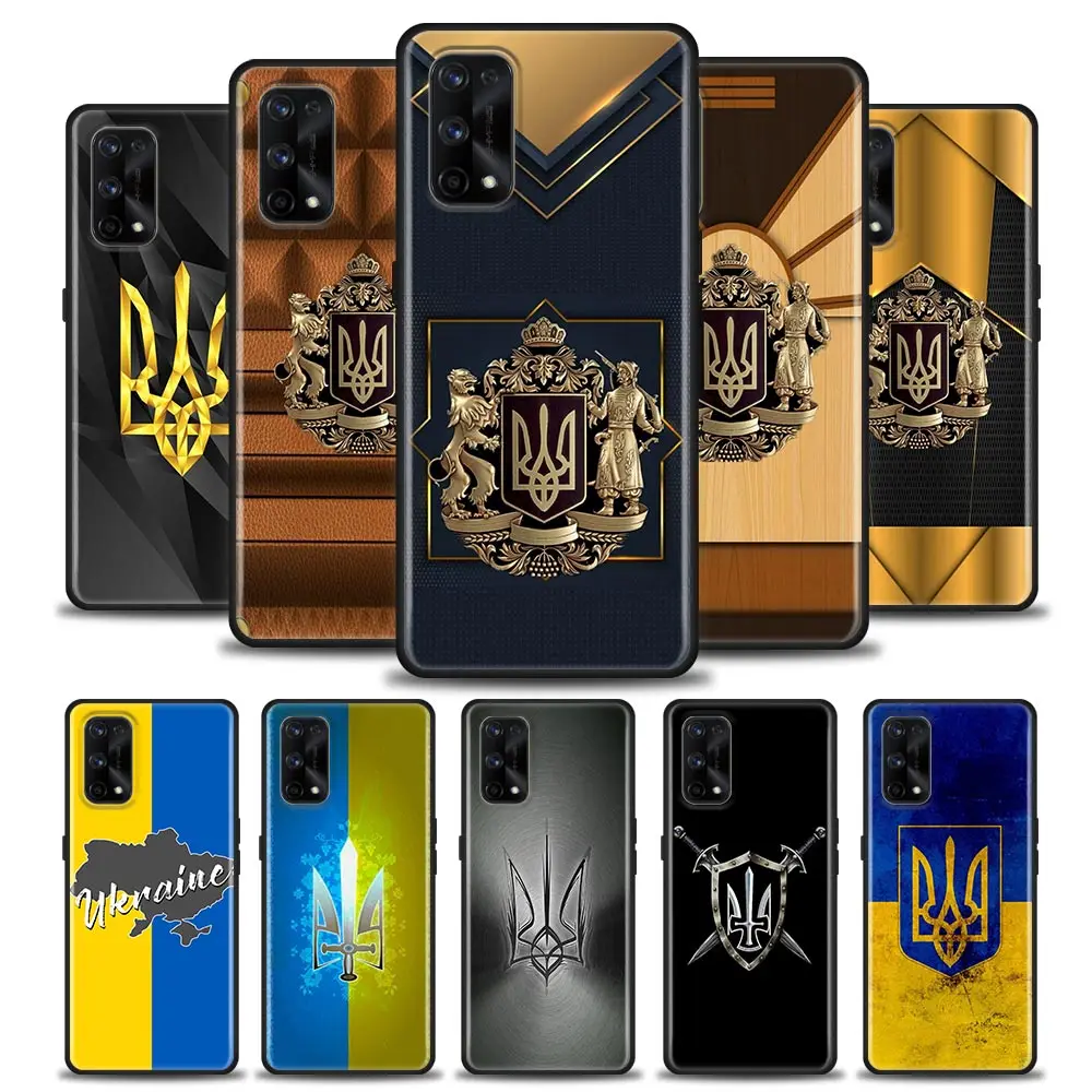 

NEW Hot Lovely Ukraine Flag Phone Case For OPPO Realme C1 C2 C3i C21 C21Y C25s C15 C11 C12 C20 CT GT GT2 X50 Narzo Pro 5G Cover